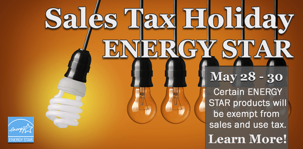 Sales Tax Holiday on Energy Star Products