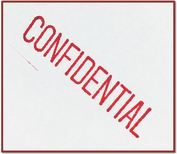 Confidential Stamp