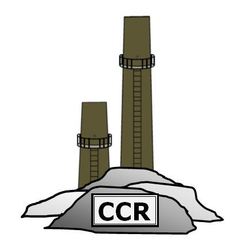 Coal stacks icon