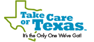 New Take Care of Texas Logo