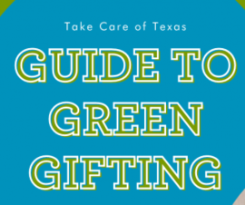 green gift giving graphic
