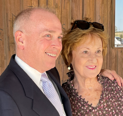 Chairman O'Daniel and Mrs. Ellen Halbert