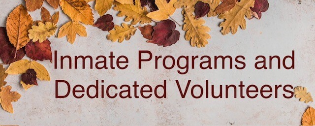 Inmate Programs and Volunteers