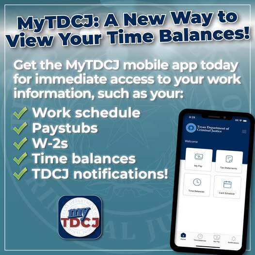 MyTDCJ App