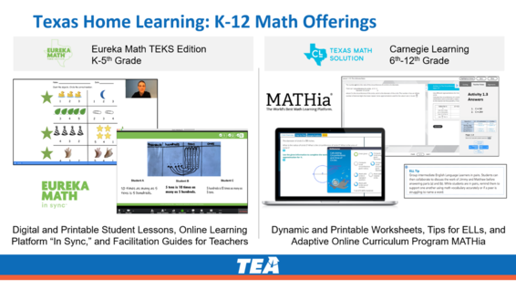 Home learning offerings