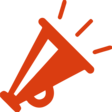 orange megaphone