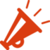 orange megaphone