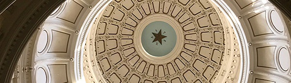 Texas Capitol dome interior - cropped. Photo by L. J. Gouveia.
