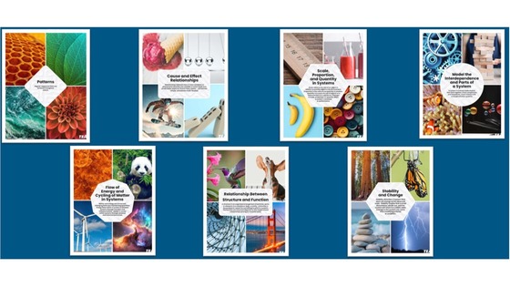 Recurring themes and concepts poster collage