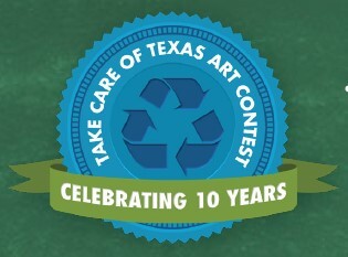 Take Car of Texas Art Contest logo