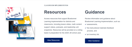 Resources and Guidance BL Portal