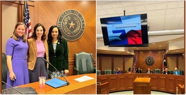 The 1836 Project Advisory Committee: Rep. Caroline Fairly, Rep. Hillary Hickland, Rep. Katrina Pierson