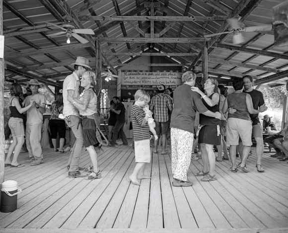 Dance Floor at Kerrville Folk Festival