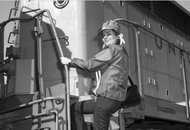 Female Railroad Worker