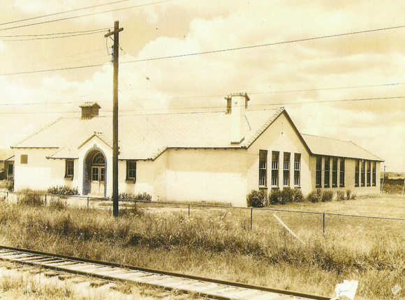 An old school building