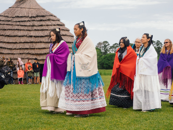 Women in native clothing