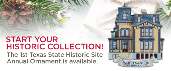 Graphic advertising historic collection ornament of Fulton Mansion State Historic Site