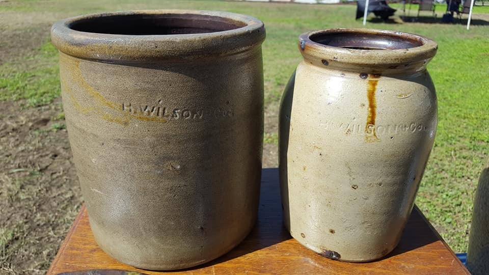 Two Wilson pots