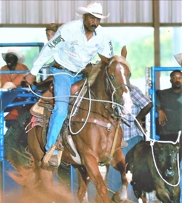 Larry Callies Calf Roping 