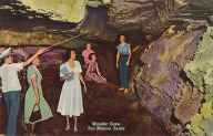 Wonder Cave post card 