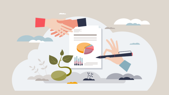 conceptual image of how to grow a grant proposal