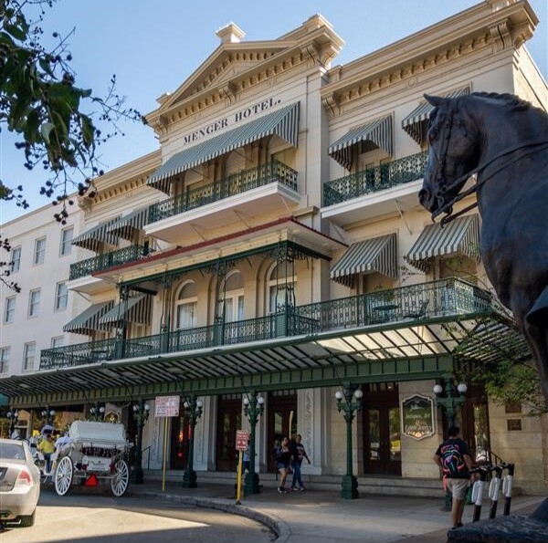 historic three story hotel