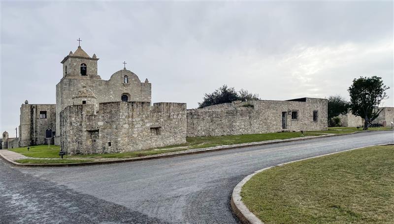 Old Spanish presidio and fort