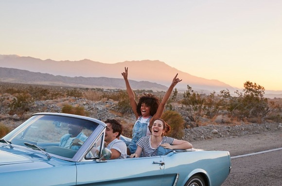 Convertible road trip 