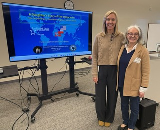 Claudia at Ann Richards