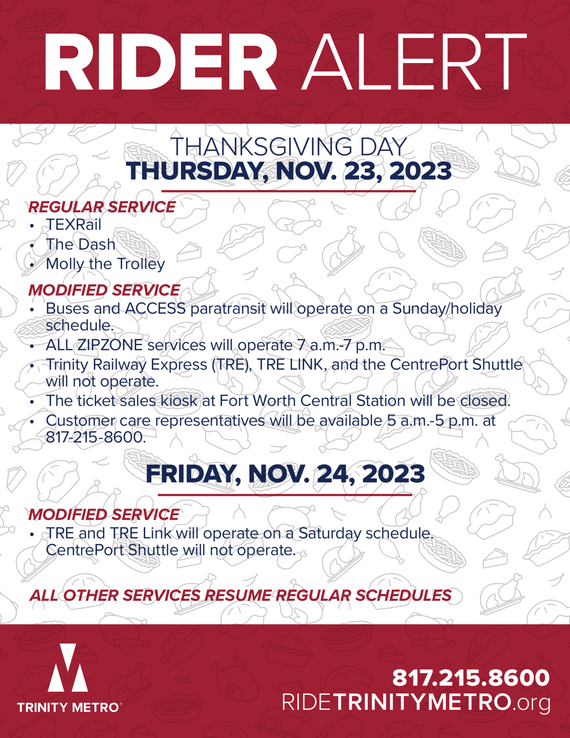 Thanksgiving Day Alert