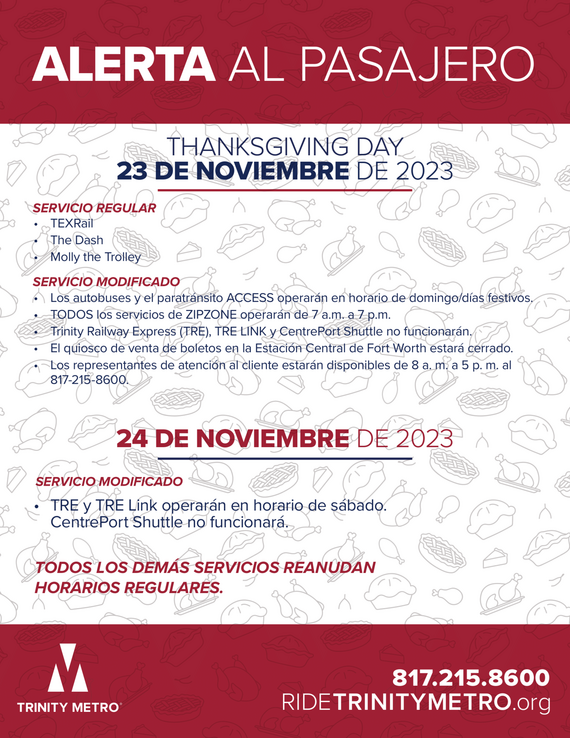 Thanksgiving Service Modfication