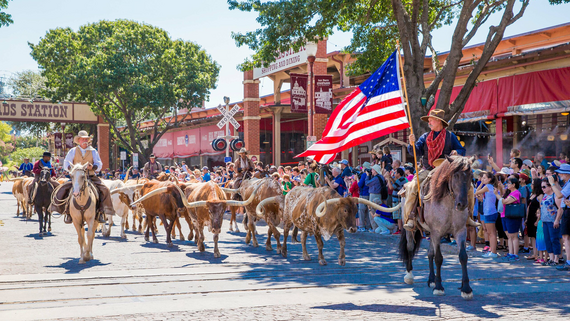 National Day of the American Cowboy at the Fort Worth Stockyards
