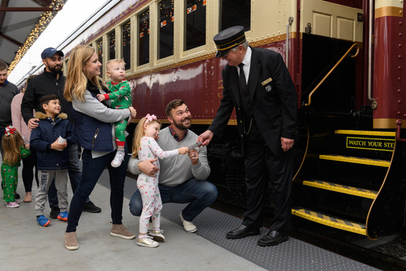 North Pole Express ticket giveaway