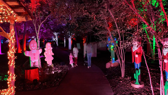 Fort Worth Botanic Garden Holiday Lights