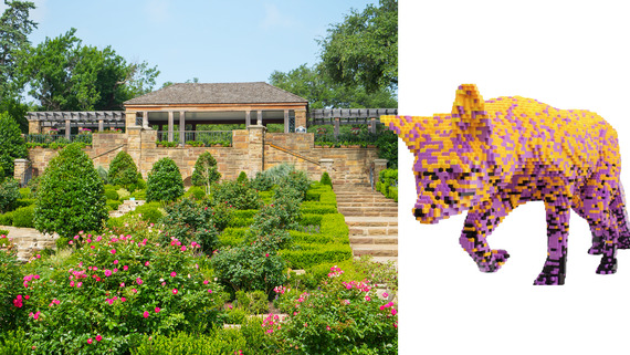 Fort Worth Botanic Garden Lego