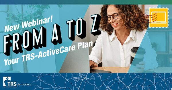 woman at computer with text overlaid