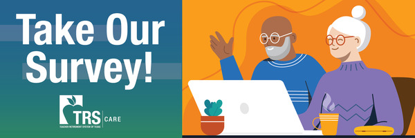 take our survey graphic