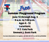 Summer Playground Program 