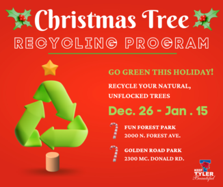 Christmas tree recycling 