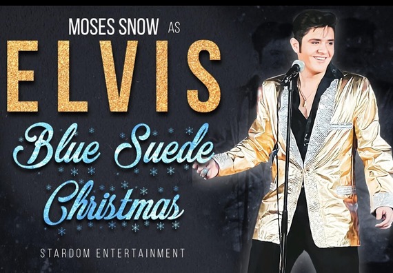 elvis blue suede xmas