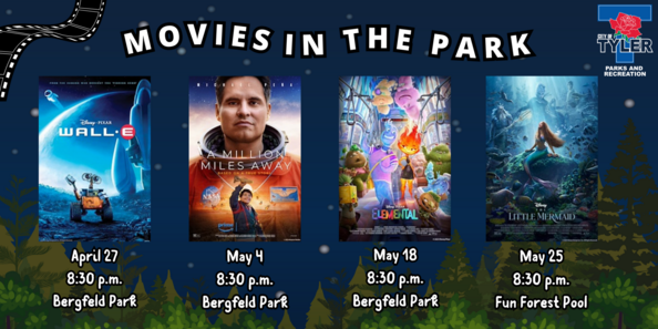 Movies in the Park Spring 2024