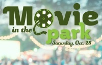 Movie in the Park on Saturday, October 28