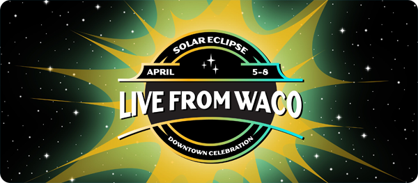 Solar Eclipse Live from Waco Downtown Celebration