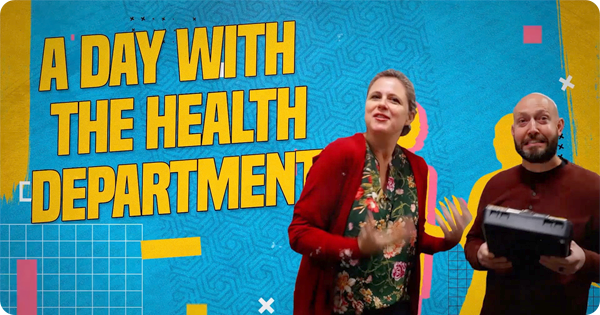 Watch the On the Job video featuring a Day at the Health Department