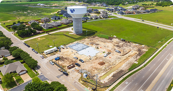 Fire Station #15 under construction