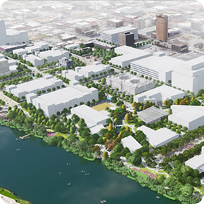 Rendering of Downtown Master Development