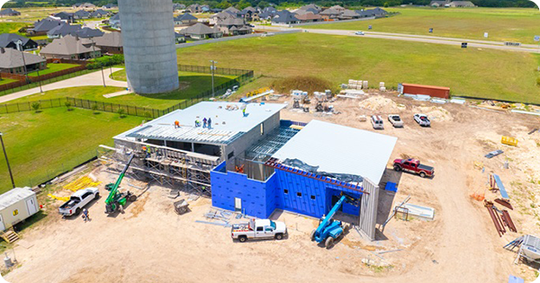 Fire Station #15 construction site