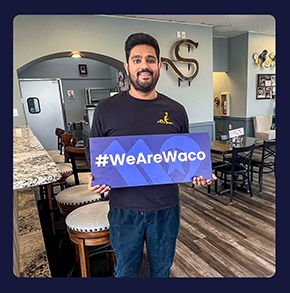 Watch the We Are Waco video featuring Saffron