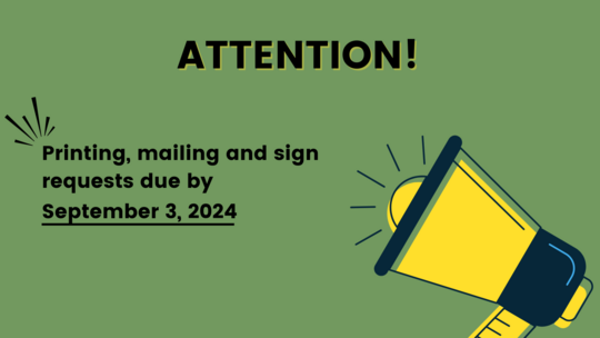 printing deadline for NAs