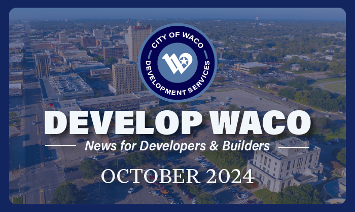 City of Waco Develop Waco Newsletter banner